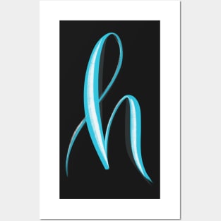 H initial Posters and Art